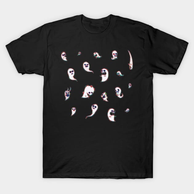 Ghosts T-Shirt by LukahDrawsShit